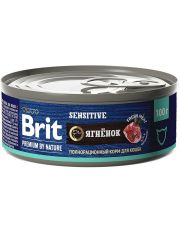 Консервы для кошек Brit Premium by Nature консервы Ягненок