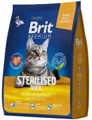 Сухой корм для кошек Brit Premium Cat Sterilized Duck & Chicken Утка и курица