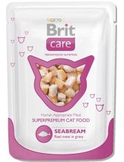 Влажный корм для кошек Brit Care Cat Seabream Морской лещ