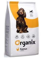 Сухой корм для собак Organix Adult Dog Chicken сухой с курицей и рисом