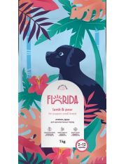 Сухой корм для щенков FLORIDA малых пород с ягненком и грушей