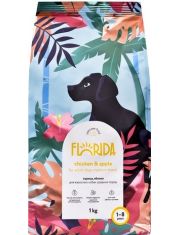 Сухой корм собак FLORIDA средних пород с курицей и яблоком