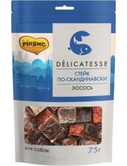 Лакомство для собак Мнямс Стейк по-скандинавски с лососем