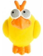 Игрушка для собак Homepet BUBBLE Петух с пищалкой, латекс