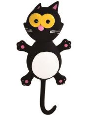 Игрушка для собак Homepet Кот с пищалкой, латекс