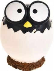 Игрушка для собак Homepet BUBBLE Цыпленок в яйце с пищалкой, латекс