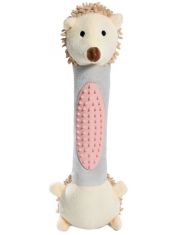 Игрушка для собак Triol Ежик с тренажером для зубов из плюша и латекса с пищалкой