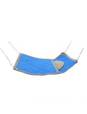 Гамак для грызунов GoSi Карман Стандарт с мехом, голубой