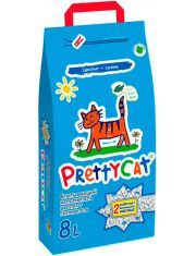 Наполнитель для кошачьего туалета PrettyCat Naturel впитывающий с алоэ