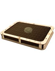 Когтеточка для кошек GoSi Прямоугольник Канопус с сотами из картона в рамке