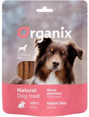 Лакомство для собак Organix Палочки из филе кролика