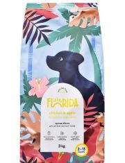 Сухой корм для щенков FLORIDA крупных пород с курицей и яблоком