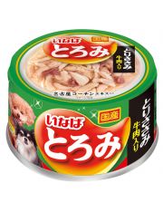 Влажный корм для собак Inaba Toromi Куриное филе с говядиной в бульоне