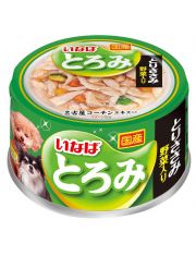 Влажный корм для собак Inaba Toromi Куриное филе c овощами в бульоне