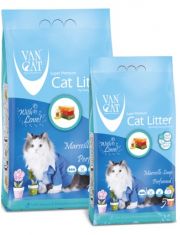 Комкующийся наполнитель без пыли с ароматом марсельского мыла