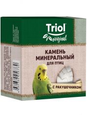 Камень минеральный для птиц Triol Original Шишка с ракушечником