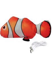 Игрушка для кошек HOMECAT Шевелящаяся рыба интерактивная на USB зарядке