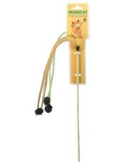 Дразнилка для кошек HOMECAT Помпоны из норки на пружинах