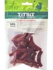 Лакомство для собак TiTBiT Золотая коллекция Гуляш из говядины
