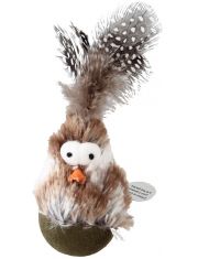 Игрушка для кошек GiGwi Catch & Scratch Eco Птичка со звуковым чипом