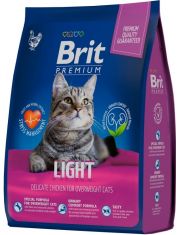 Сухой корм для кошек Brit Premium Light Курица