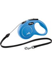 Рулетка для собак Flexi New Classic S трос 5м/12кг