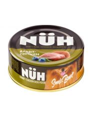 Беззерновой влажный корм для взрослых собак мелких пород, Кролик и цыплёнок