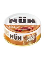 Беззерновой влажный корм для взрослых кошек, Утка и цыплёнок