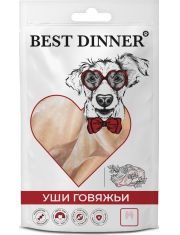 Лакомство для собак Best Dinner Уши говяжьи