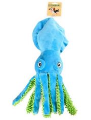 Игрушка для собак Homepet Осьминог с пищалкой, плюшевый