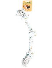 Игрушка для собак Homepet "Канат с тремя узлами"