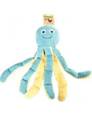 Игрушка для собак Homepet Seaside Осьминожек, с пищалкой
