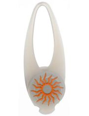 Маячок для собак Pet Line Солнце на ошейник, силиконовыйя, 3 режима работы