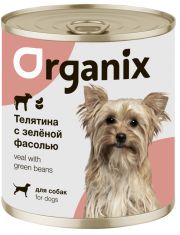 Консервы для собак Organix Телятина с зеленой фасолью