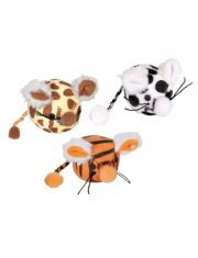 Игрушка для кошек Trixie Mouse Balls из плюша с кошачьей мятой