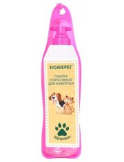 Поилка для животных Homepet портативная 500 мл