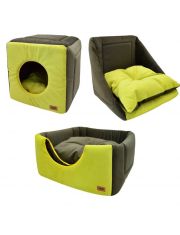 Дом куб-трансформер для животных Zooexpress Ампир №2 из мебельной ткани