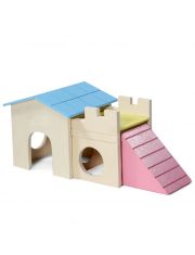 Игровой комплекс для мелких грызунов Triol Little Town Домик складной