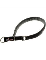 Ошейник-полуудавка для собак Pet Line с неопреновой подкладкой, чёрный