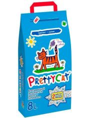 Наполнитель для кошачьего туалета PrettyCat Naturel впитывающий с лавандой