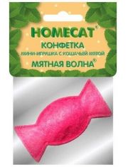 Мини-игрушка для кошек HOMECAT Мятная волна Конфетка с кошачьей мятой
