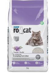 Ro Cat комкующийся наполнитель без пыли с ароматом лаванды