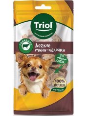 Лакомство для собак Triol Мини-палочки из говяжьего легкого