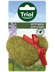 Игрушка для кошек Triol Сердечко из прессованной кошачьей мяты