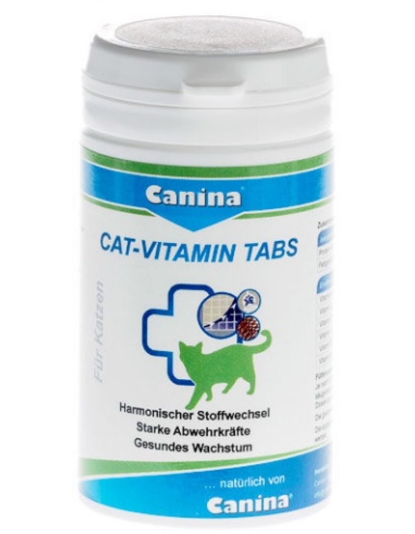 Витаминный комплекс для кошек и котят Canina Cat-Vitamin Tabs