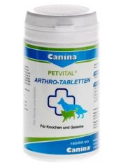 Кормовая добавка для кошек и собак Canina Petvital Arthro-tabletten укрепление связочного аппарата, стимуляции роста костной ткани