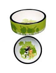 Миска для животных Trixie Shaun the Sheep  керамическая, зеленая
