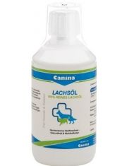 Canina Lachsol  100% лососевое масло пищевая добавка для кожи и шерсти, обмена веществ