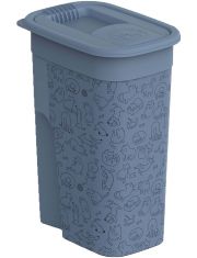 Пластиковый контейнер для сухого корма Flo голубой горизонт