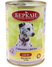 Консервы для собак Berkley #2 Говядина с рисом